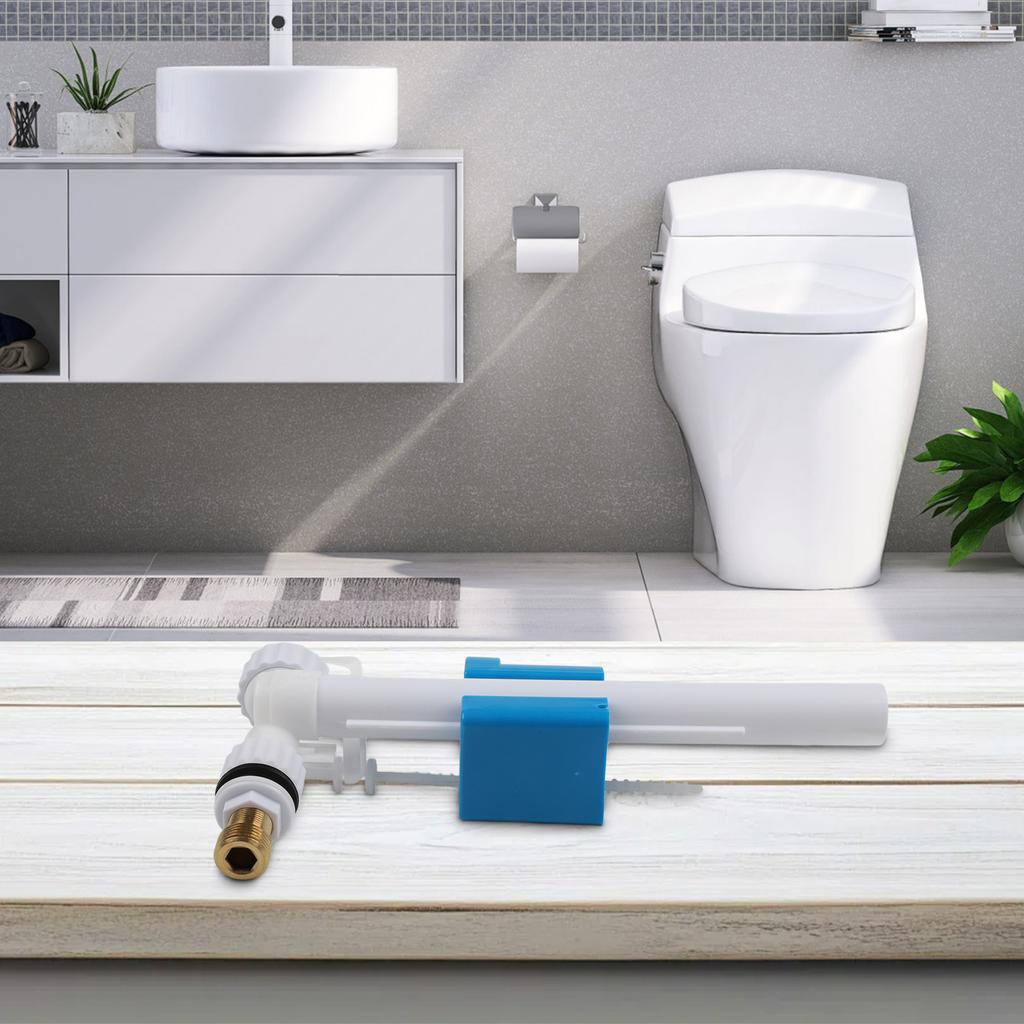Toilettenspülkasten Zubehör Schwimmer Wasserzulaufventil Toilettenentleerungsventil Toiletten Niederdruck-Wasserzulaufventil