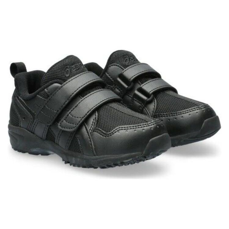 Asics Corsair Mini Cushioning Breathable Low-Top Running Shoes Kids Running Shoes Black 1144A308-001