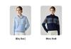 Women's Ethnic Style Fair Isle Jacquard Cashmere Half-Zip Sweater - Loose, Thick Winter Knit Top