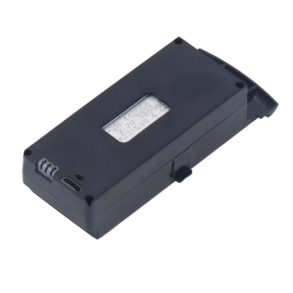 3pcs 3.7V 1800mah Lithium Battery For S6 G6 Folding RC Aircraft RC Drone Battery Charging Cable Set