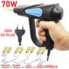 70W Handheld Plastic Welding Machine Hot Stapler Welding Iron, Plastic Stapler PVC Repair Machine Car Bumper Repair Tools