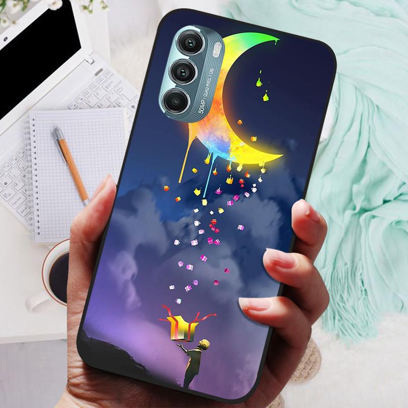 For Moto G Stylus 5G 2022 Case Black Cover Lion Wolf Silicone Soft Back Cases For Motorola Moto G Stylus 4G 5G Protective Shell