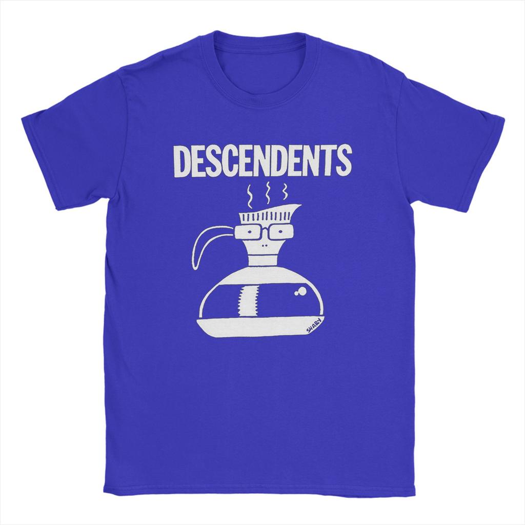 Descendents Boiling Water 100% Cotton T Shirt For Mens Summer  Vintage T-Shirts O Neck Hippie Tee Shirt Oversized Design Tops