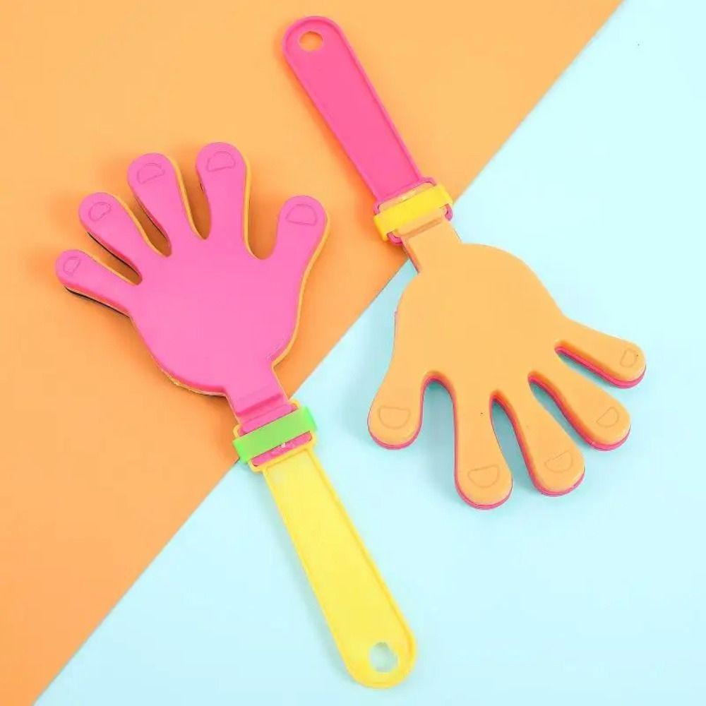 10PCS Plastic Clapping Noise Maker Cheer Up Match Applause Maker Evening Props Clapping Toy  Game