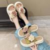 Cool Slippers Women's Summer Outer Wear Fashion 2025 New Beautiful with Skirt Platform Beach Sandals Pregnant Women One-word