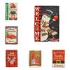 Vibrant Christmas Garden Flags With Cartoon Patterns Perfect For Festive Outdoor Dcor