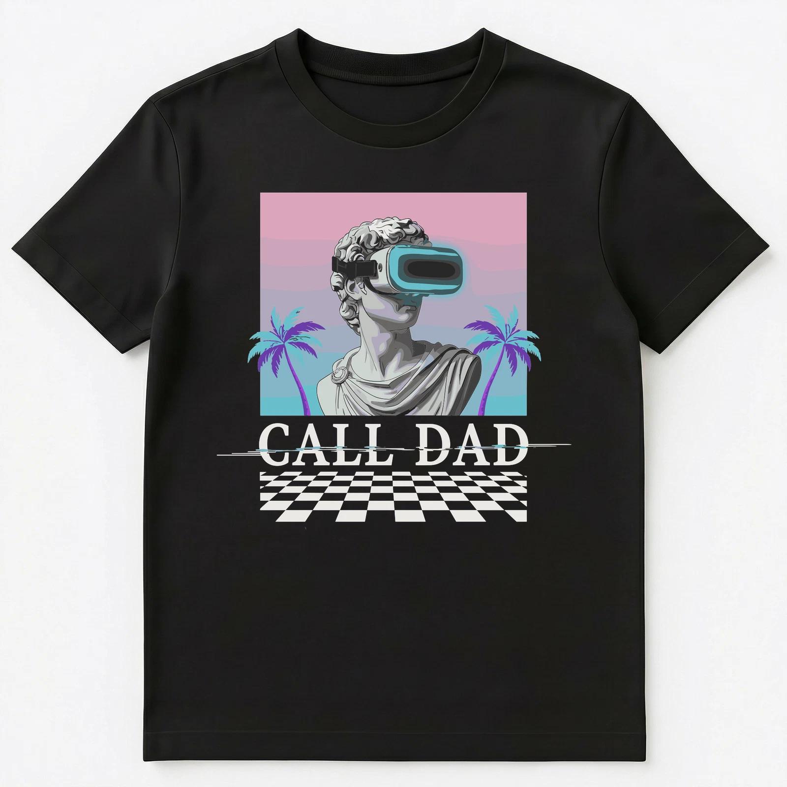 

Vaporwave Gamer Vr Dad Reminder Internet Culture Unisex T-Shirt S