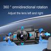 4 Channel Hidden Tachograph 1080P HD Mini Dash Cam Video Recorder Front Left Right Rear Night Vision Loop Recording DVR Black Box