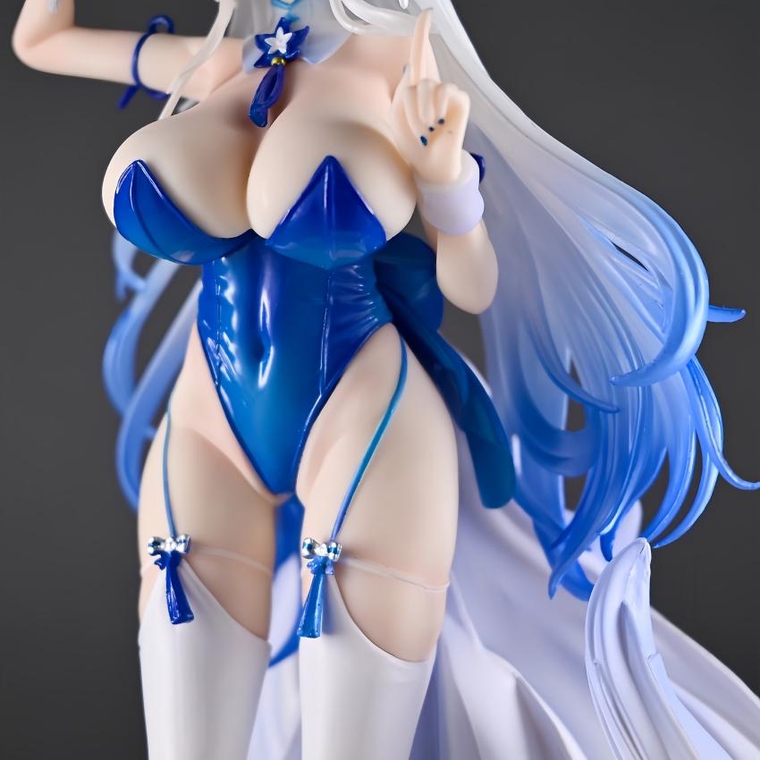 28CM Azur Lane Shinano Bunny Ver girl figure PVC Action Cartoon Toy Statue Collection Anime Model Adult Doll Gift