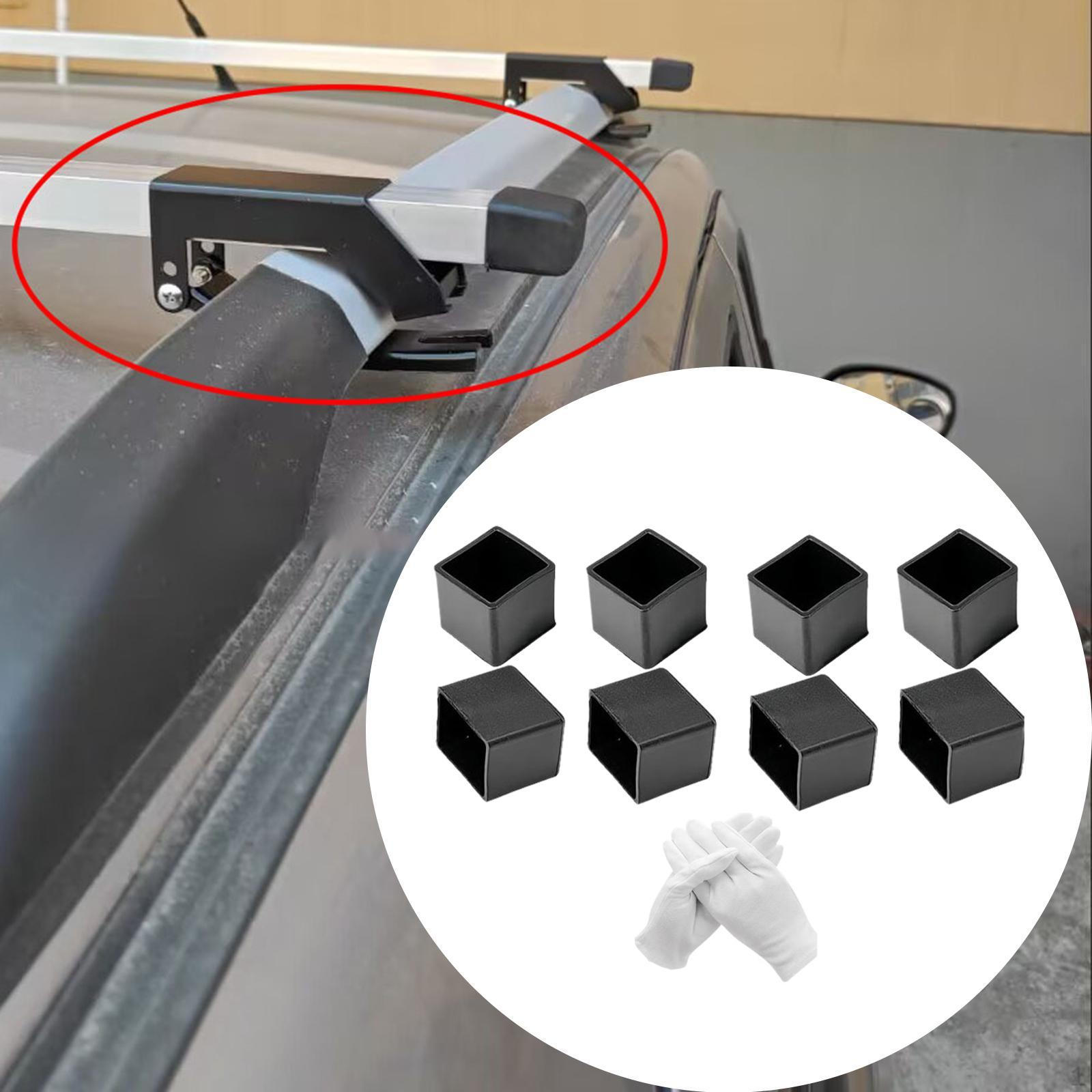 

8 шт. Крышка поперечной балки багажника автомобиля, торцевые заглушки, легко устанавливаемые запасные части премиум-класса 3cmx2cm
