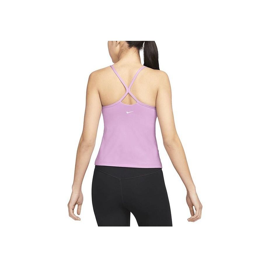 Nike Solid Color Quick-Dry Breathable Sports Casual Tank Top Women Tops Purple DX0031-532