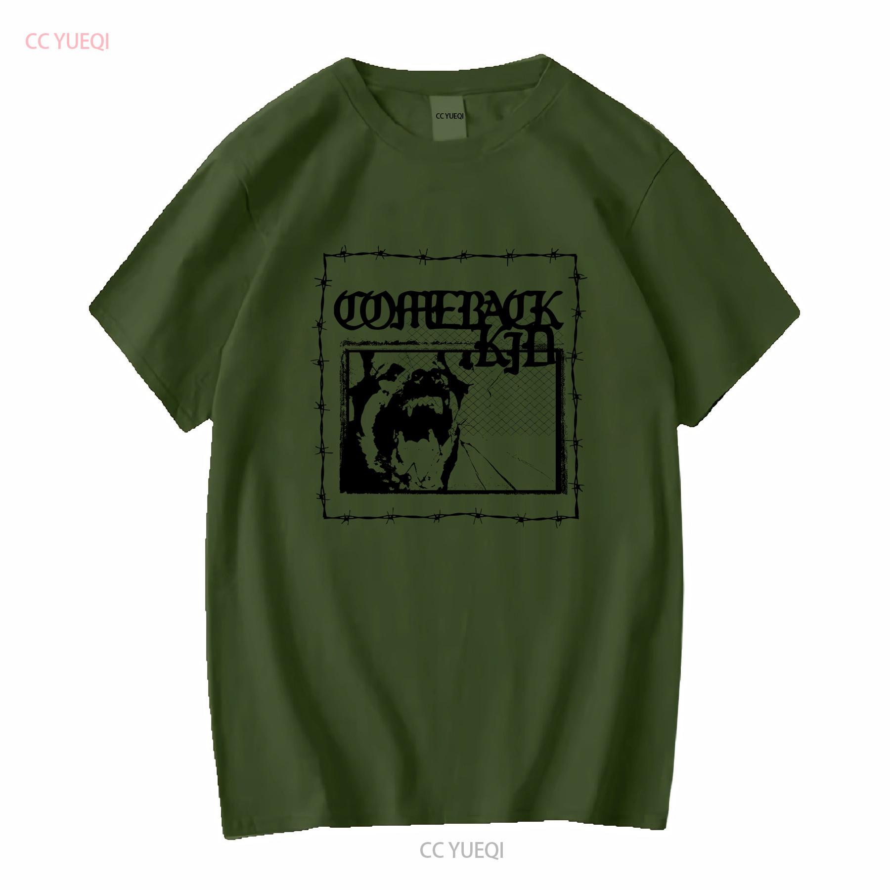 

Comeback Kid Dog Barbed Wire T Shirt S 2XL vintage Washed designer clothes Comfortable Unisex Stylish Casual streetwear 4XL