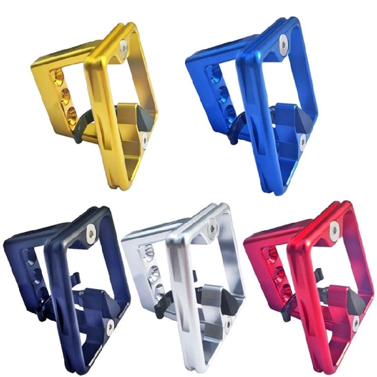 Folding Bike Front Carriers Adapter Aluminum Alloys Mount Base Folding Bag Cargo Rack Bracket Front Shelf Mount Carriers