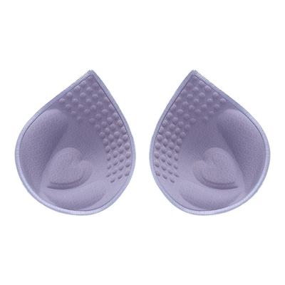 Water Drop Shape Reusable Lingerie Bikini Padding Inserts Breast Bra Inserts Chest Cups Pad Women Clothes Accessories