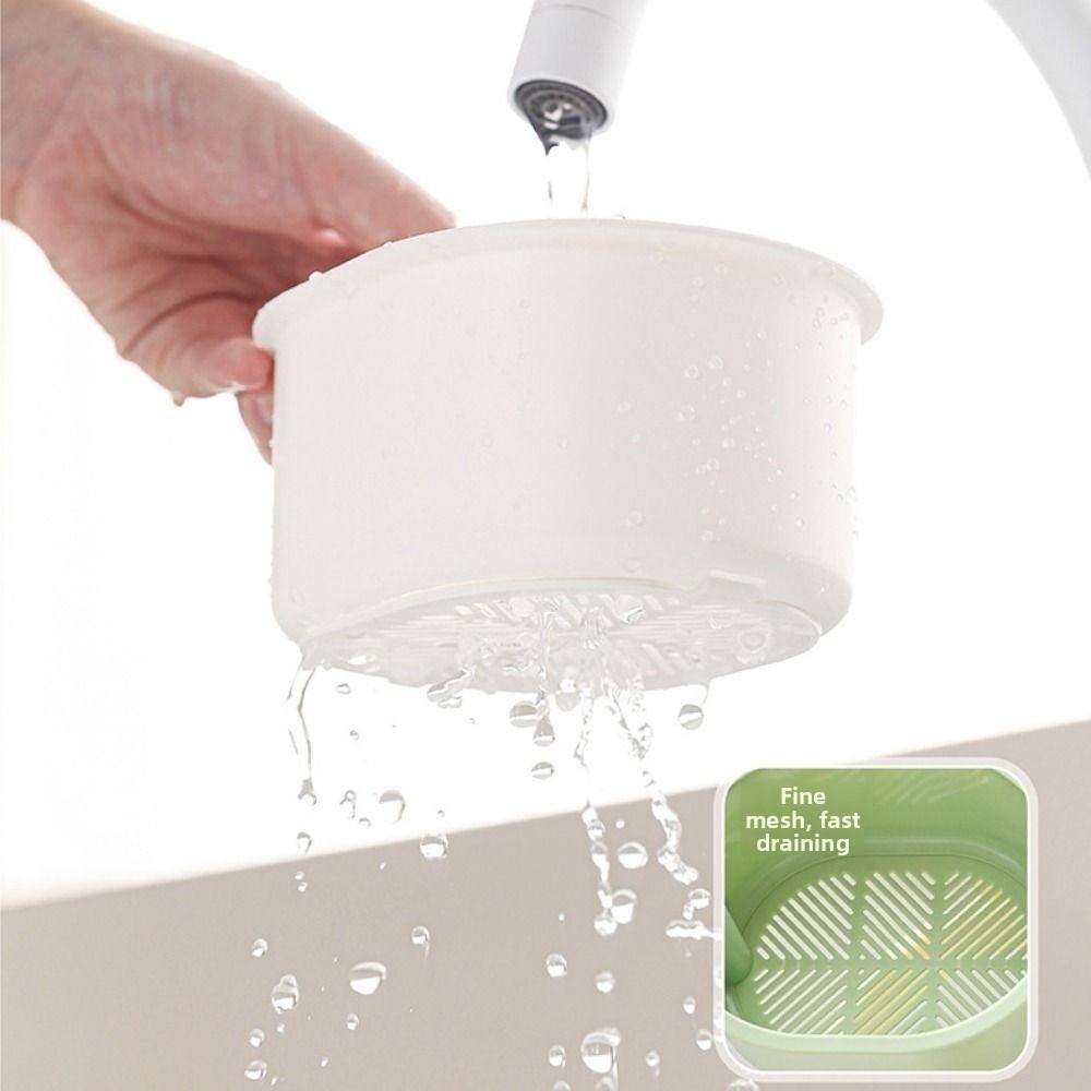 Openable Bottom Kitchen Sink Filter Strainer Separate Sink Storage Rack Sink Hanging Drain Basket