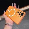 Frosted Semi Clear Magnetic Phone Case for Xiaomi Redmi Note 10S 4G,10 4G,POCO M5s Soft TPU Shockproof Cover
