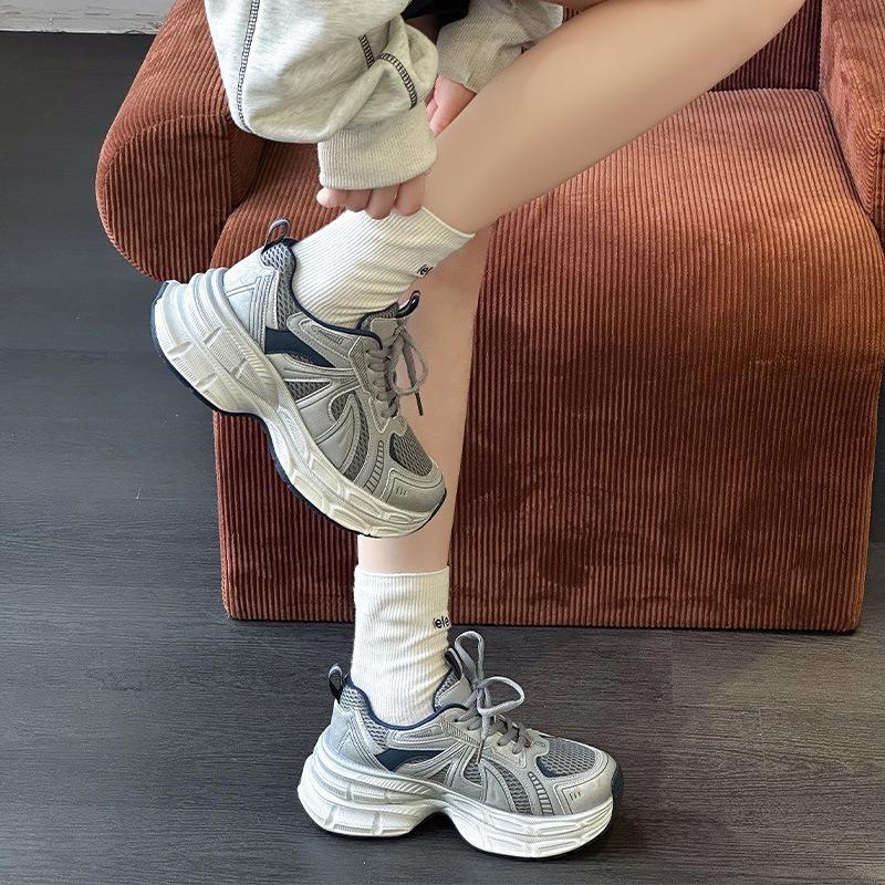 Daddy shoes women's autumn new trendy versatile casual sports shoes comfortable and breathable casual jogging shoes