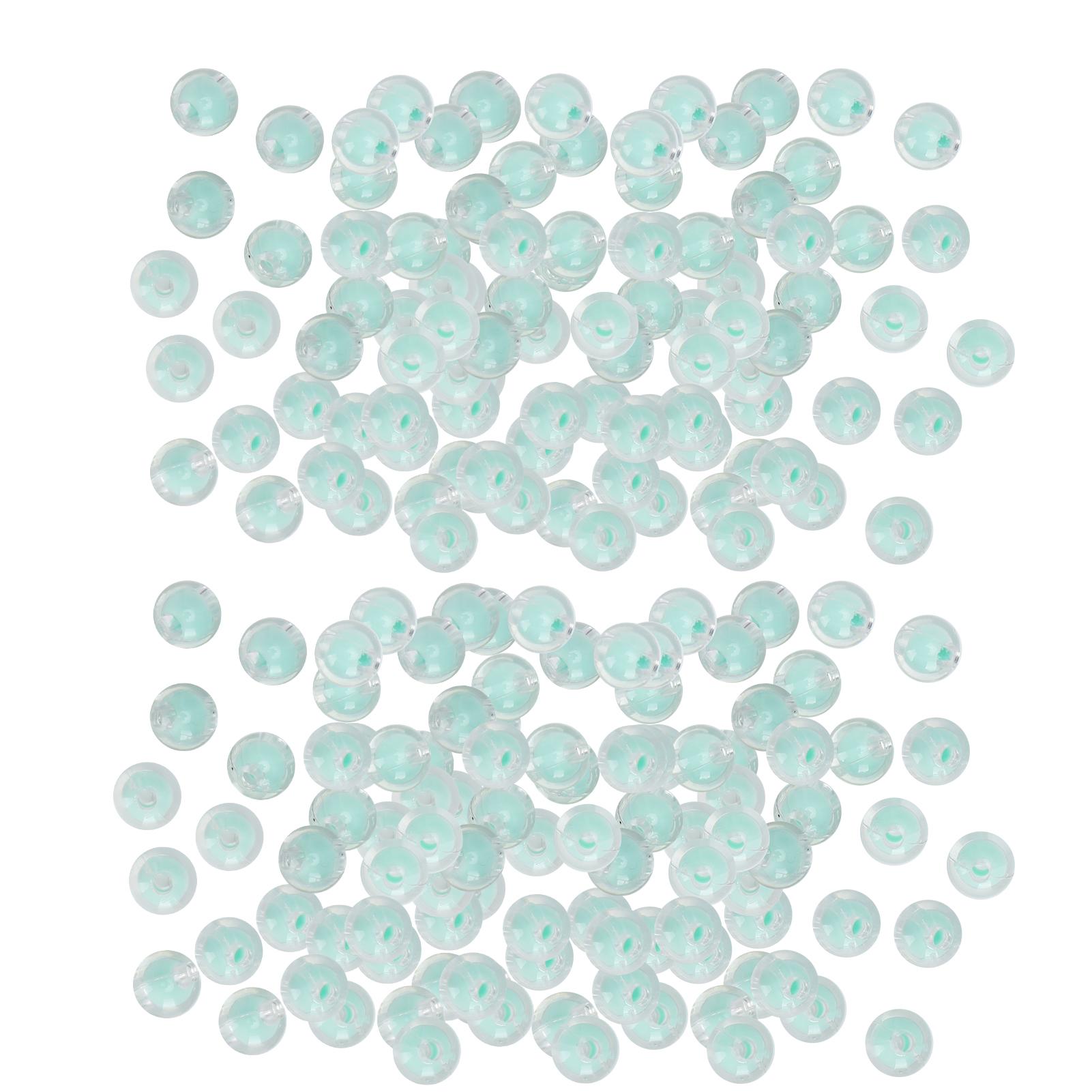 

Смола Глянцевые Бусины DIY Ручная Работа Ожерелье Браслет Ювелирные Изделия Бисероплетение Аксессуары 8ММ 500г(зеленый )