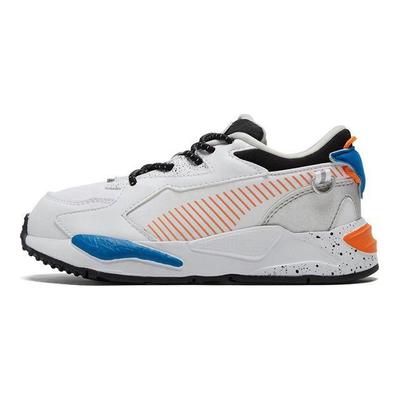 RS-Z AC Little Kid Astronauts - White Vibrant Orange Kids Sneakers 384261-01