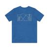 Synthwave Mountains 1986 Vintage Men's T Shirt