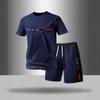 Men's Quick-Dry Short-Sleeve Running Sportswear Set