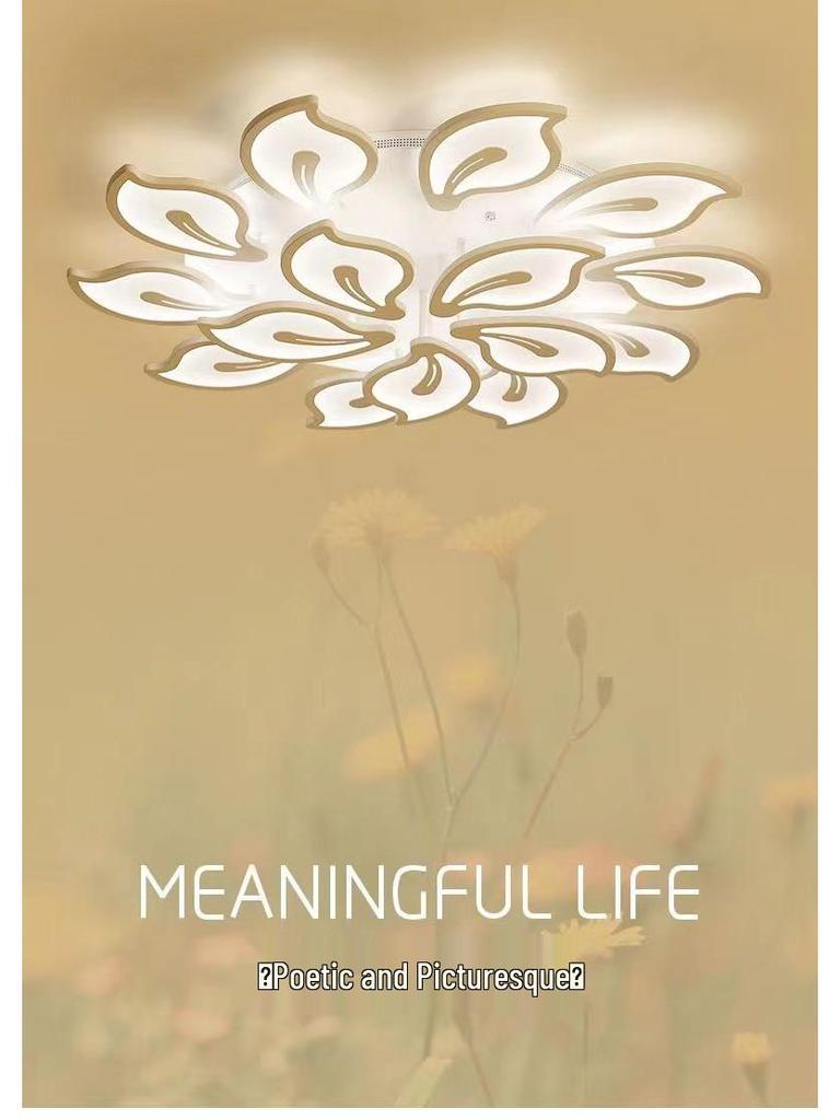 Elegant Modern LED Nordic Ceiling Lamp for Living Room, Bedroom, and Restaurant