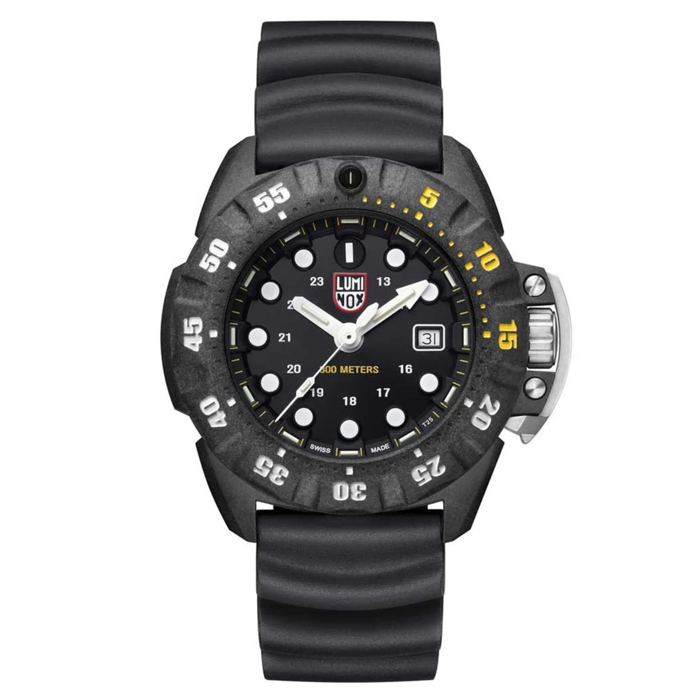 

Luminox Scott Cassell Deep Dive Мужские часы XS.1555 с черным циферблатом чёрный