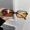 Fashion Square Sunglasses Women Men Vintage Mirror Lens Stylish Sun Glasses Unisex Personality Colors UV Protection