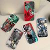 Classic Anime K-kaiju No8 Transparent Phone Case For IPhone 16 15 14 13 12 11 Pro Max Plus Soft Cover