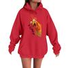 Women's Fashion Casual Long Sleeve Loose Printed Sweatshirt