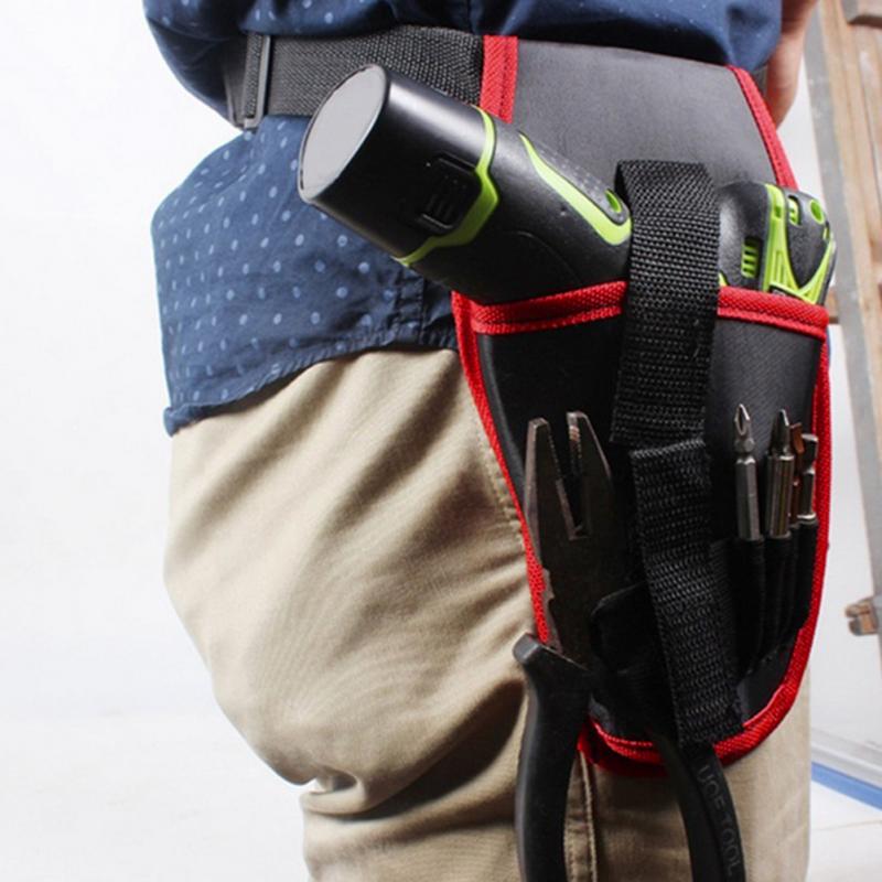 Portable Cordless Drill Holder Screwdriver Waist Power Tool Bag
