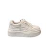 Board shoes women's spring and autumn thick soles increase in height 2025 new popular popular versatile white shoes student leisure sports white shoes