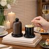 Retro Toothpick Holder with Ball Top Cotton Swab Storage Box Toothpick Box  Living Room Decor