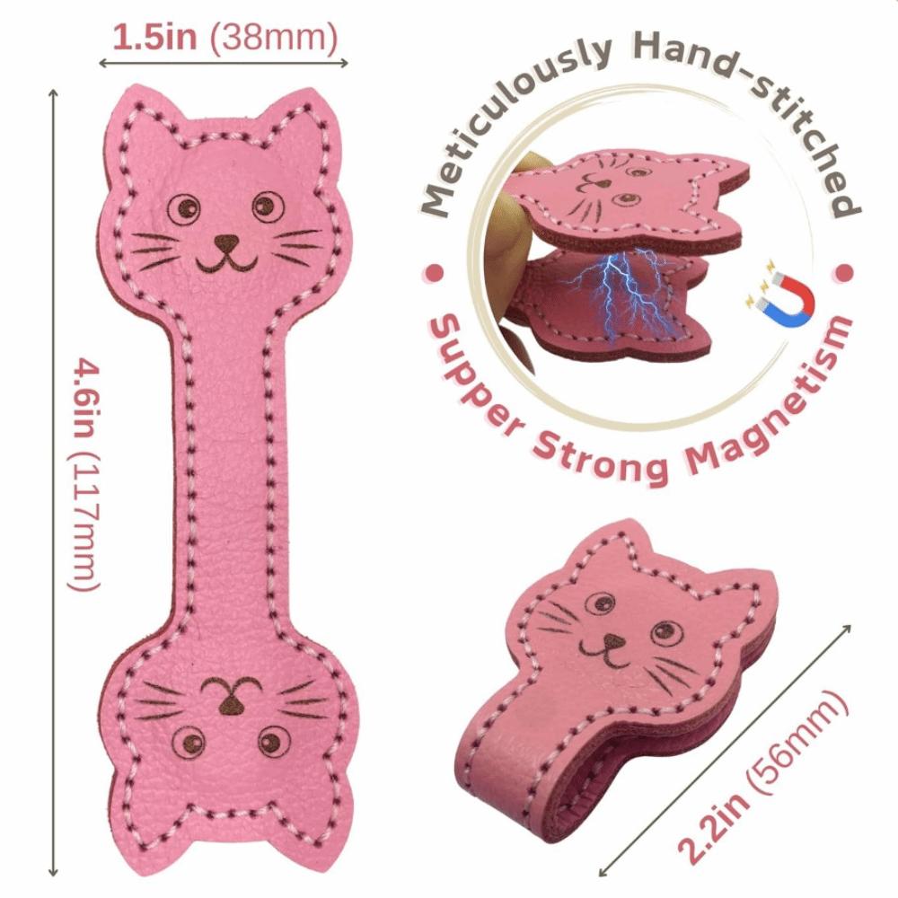 3 pcs Dog Claw Magnetic Bookmark Handmade Page Divider Cute Paper Clip Gift