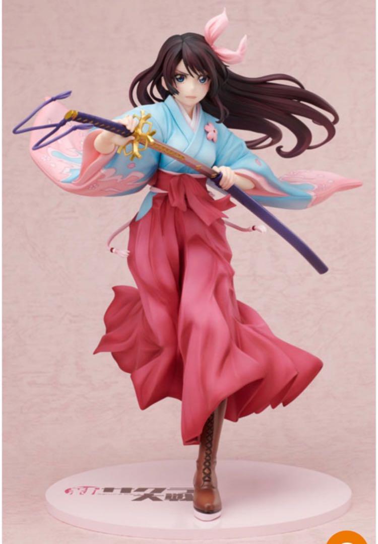 

[USED] AMAKUNI New Sakura Wars Sakura Amamiya 1/7 Scale Pre-painted PVC Model