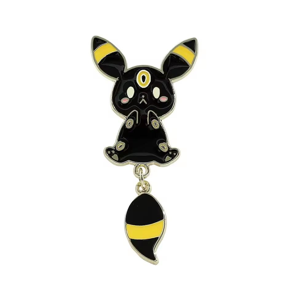Pokemon Enamel Pin Cute Anime Movies Metal Brooches Badges Children Lapel Pins for Backpack Brooch On Clothes Jewelry Pins