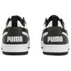 Puma Dribble Unisex White Black Shadow Gray Sneakers 400326-04