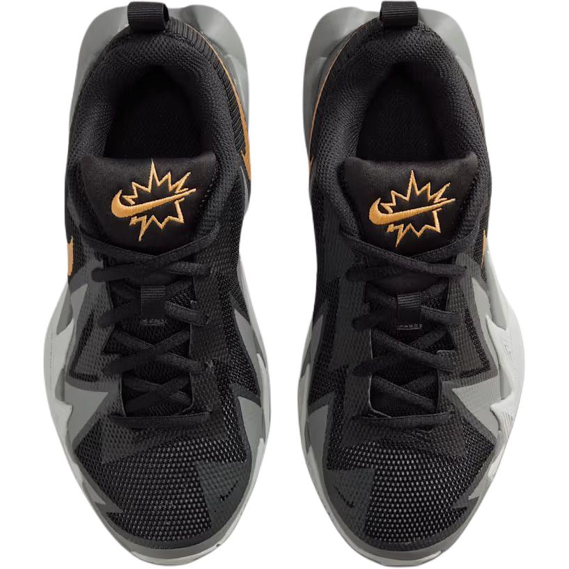 Nike St Dynamite Comfortable Fit Breathable Low Top Basketball Shoes Kids sneaker Black Gray IH2308-001