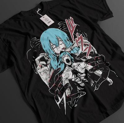 Koszulka Jujutsu Kaisen Koszulka Mahito Koszulka Sukuna Koszulka Itadori Koszulka Gojo Top JJK Anime Unisex