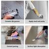 9Pcs Stainless Steel Trowel Plastering Trowel Interchangeable Wall Construction Concrete Finishing Tool Finishing Trowel