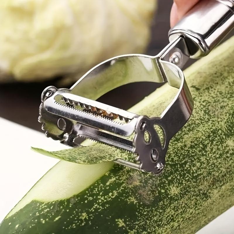 1pc Stainless Steel Fruit and Vegetable Peeler- Mincer Kitchen Tool,suitable for Home, Camper Cooking and University Dormitories