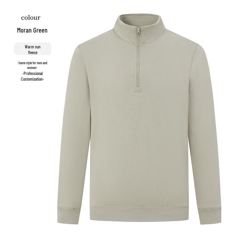 

Men’s Antibacterial Warm Hoodie - New Autumn/Winter Style with Customizable Logo Prints XL