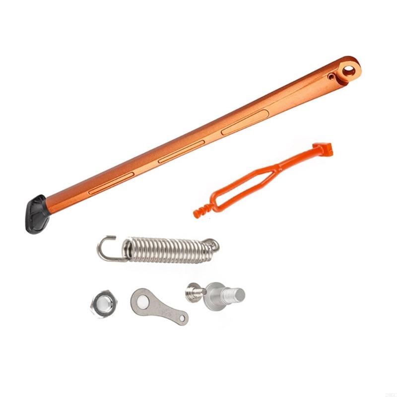 28GC 43cm Side Stand for K8 Motocross Aluminum Motorcycle Kickstand Side Support Stand Modification Kickstand with Accessory