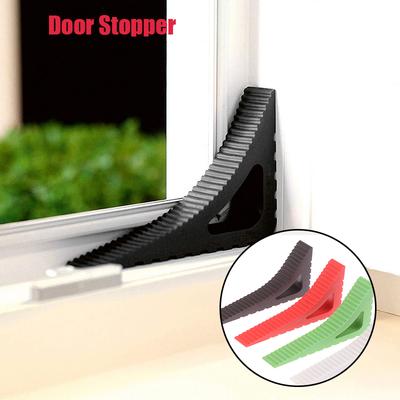 1Pcs Floor Block Door Wedge Doorstops Home Window Limiter Stops Stopper Rubber Door Home Office Anti-collision Door Stopper