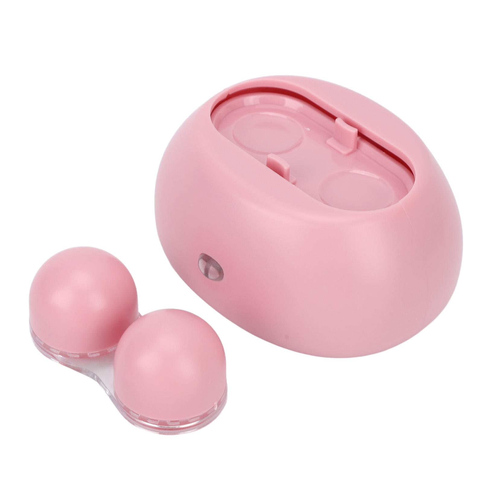 

Очиститель для контактных линз Портативный маленький высокочастотный быстровибрационный электрический автоматический контактный линз розовый