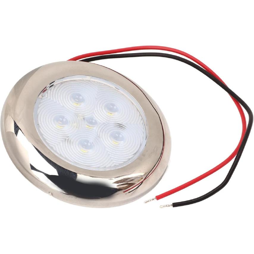 12V LED Dome Light, IP65 Marine Ceiling Lamp For RV Van Caravan Truck Boat Yacht Interior Lighting Part
