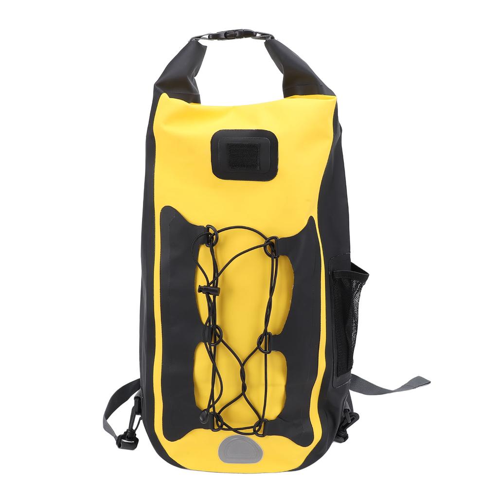 Water Proof Backpack Multifunctional 20L Large Capacity PVC Outdoor Sport Daypack for Travel Yellow