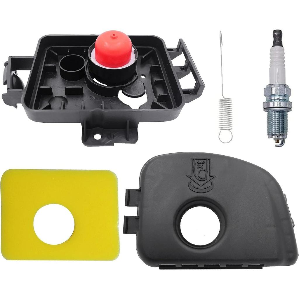 595663 Air Filter Base,595660 Air Cleaner Cover & 799579 Air Cleaner Foam Filter Replacement for 450E 500E 550E 550Ex Engine Lawn Mower