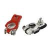 2pc Automotive Battery Terminal Wire Cable Clamp Quick Release Connector Car Caravan Boat Accessories 12V 24V Positive+Negative