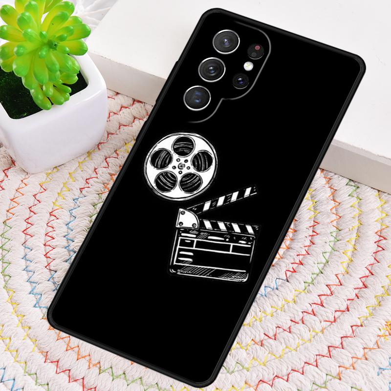 Clapperboard Phone Case for Samsung Galaxy note 10 pro S26 Ultra S23 S24 FE S25 S21 S22 PLUS shockproof Cove